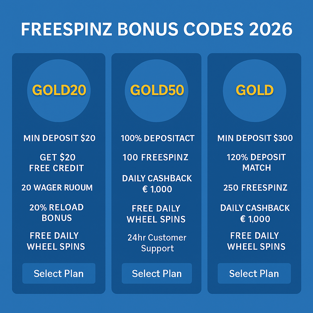Freespinz Bonus Codes 2026